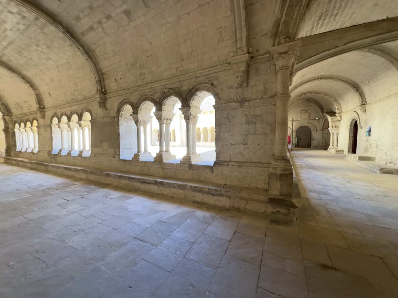 The cloister gallery.